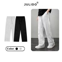 Quần nỉ 2 da JULIDO form rộng co dãn tốt Track Pants Unisex nam nữ