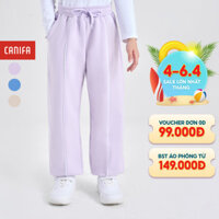 Quần nỉ bé gái CANIFA dáng basic form vừa cạp chun 1BP24C001