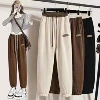 QUẦN NỈ BO GẤU ,QUẦN BOM JOGER NỮ PHỐI CẠP MÀU KHÁC NHAU