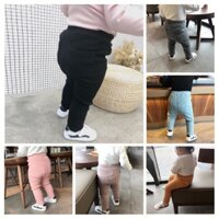Quần nỉ cho bé (xanh, vàng, xám, hồng) - Trần Văn Hà