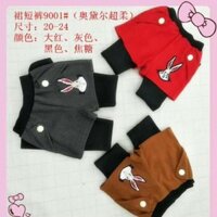 Quần nỉ lót lông hình thỏ