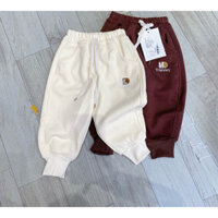 Quần nỉ lót lông mặc bao ấm trai - gái đều mặc được