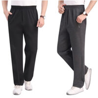 Quần Nỉ Lót Lông Nam Trung Niên Chất Dày Ấm Có Size To + ẢNH THẬT