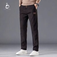 Quần Nỉ Nam UMA OFFICIAL Mác Da Chất Liệu Nỉ Nhung Tăm Đẹp Dày Dặn Cá Tính Ống Suông Kiểu Dáng Thể Thao Q12