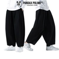 Quần nỉ ống rộng track pant sweatpants form balloon unisex big size parachute harem vintage px pandaxn vn polime