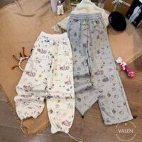 Quần nỉ suông Hello kitty lót bông ( 2906)