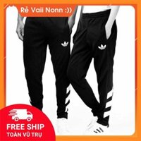 Quần Nỉ thể Thao 3 Sọc Ở Bắp Chân 1 Size Khuyến Mãi Sốc