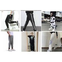 QUẦN NỈ TRÁI ĐẤT JOGGER THỂ THAO DÀI IN HÌNH NAM NỮ - QUẦN NỈ BẤT KÌ,Xl 61-76KG