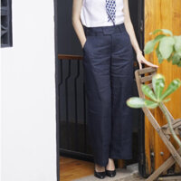 Quần nữ MaxMessi Premium Collection linen tưng cao cấp cạp cao Bernice