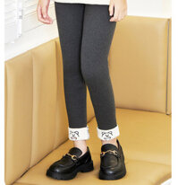 Quần nữ mùa đông ấm áp mã YN001 - Len mỏng - Xám - 150