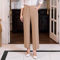 Quần nữ ống đứng mí dọc LAMER L64T23Q020