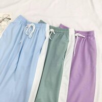 Quần nữ , quần dài nữ , quần ống rộng ống suông nữ - Đen,Fteesize