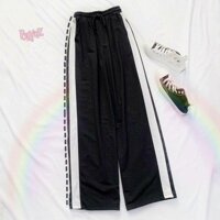 Quần nữ , quần dài nữ , quần ống rộng ống suông nữ - Xanh,Fteesize