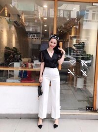 QUẦN NỮ SUÔNG ỐNG RỘNG