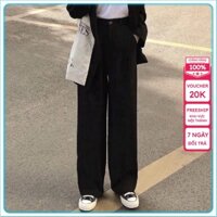 Quần Ống Rộng Chất Công Sở