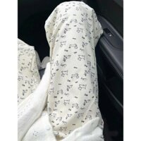 Quần ống rộng cho chó cho phụ nữ, quần ống đứng rộng rãi, quần thường ngày