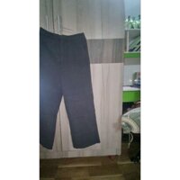 Quần ống rộng màu ghi kaki