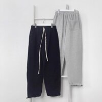 Quần Ống Rộng Nam Jogger Suông Rút Gấu Kiểu Quần ống rộng thun Hàn Quốc Thể Thao - hien68thuc