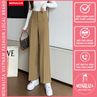 Quần Ống Rộng Nữ Quần Ống Đứng Nữ Form Siêu Đẹp [MÃ : MN0223Q2023]