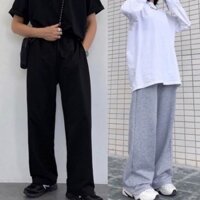 Quần ống rộng thun trơn ( Size S - 3XL tương ứng 30kg -100kg )