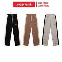 Quần ống rộng UNDER Signature Track Pants Nỉ chân cua (dây rút ống) - ULP002