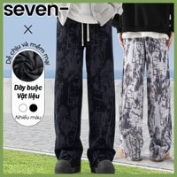 Quần Ống Rộng unisex thời trang quần dài nam bigsize baggy nhuộm retro HIPHOP quần boy phố