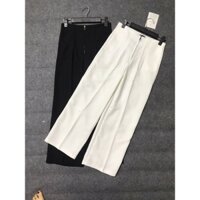 Quần ống suông khóa trước - Trắng,2xl