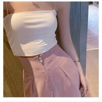 Quần ống suông khóa trước - Hồng,2xl