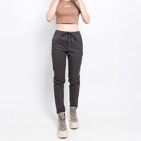 Quần ống suông nữ kaki co giãn 4 chiều êm mịn chất vải mát form đứng - Xám Tiêu Đen