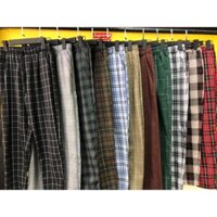 Quần plaid pant - quần sọc - quần baggy