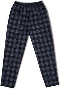 Quần Plaid Pants Caro Xám Trắng  Quần Baggy Ca rô Xanh Đen - Xanh Đen - Size M