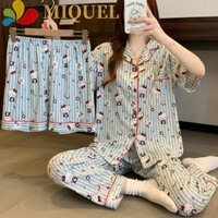 Quần Pyjama MIQUEL Kitty, Bộ đồ 3 món Anime KT Cat Kitty Bộ đồ ngủ dành cho người lớn, Bộ đồ ngủ dành cho người lớn Kitty Thoải mái Y2K Giải trí Bộ đồ ngủ Kitty Quà tặng cho bé gái