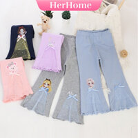 Quần ren trẻ em Elsa quần phồng quần dễ thương cho bé gái mặc bên ngoài J42