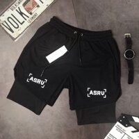 Quần Short 2 Lớp Tập Gym, Thể Thao Nam