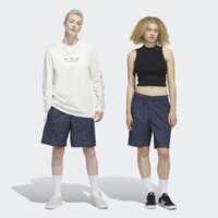 Quần Short Adidas Chính Hãng - SKATEBOARDING PINTUCK SHORTS (GENDER FREE) - Xanh | JapanSport HR9839