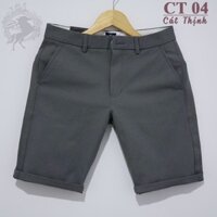 Quần Short Âu Nam Màu Xám