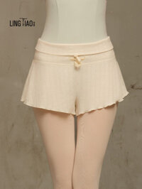 Quần Short Ba Lê Nữ Dây Rút Ren Quần Legging Thực Hành Phù Hợp Với Người Lớn Mùa Hè Cao Cấp Flancing Quần Khiêu Vũ Dệt Kim