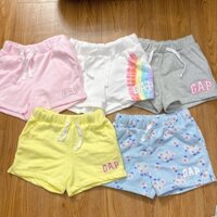 Quần short bé gái Bigbaby, quần thun ngắn nhí mềm xuất xịn gap cho bé 6 tháng đến 5 tuổi