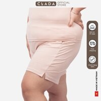 Quần Short Big Size Cotton Compact CLADA Essential - Hồng - QE001