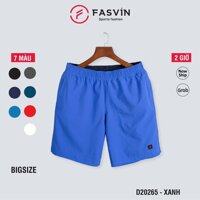 Quần short Big Size thể thao nam Fasvin D20265.HN chất liệu mềm mịn, co giãn - Xanh,7