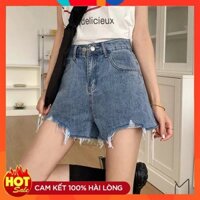 Quần short bò nữ giả chân váy HQ trẻ trung phong cách cá tính siêu hot