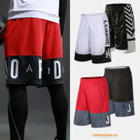 Quần short bóng rổ - Form qua gối, túi 2 bên, vải thể thao, thoáng khí, nhanh khô