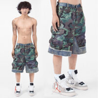 Quần short camo nam PISTOL REVERSIBLE CAMO SHORT