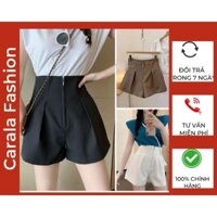 Quần Short Cap Cao Khóa Kiểu [ SIÊU HÓT] Chất Liệu Cao Cấp Loại 1