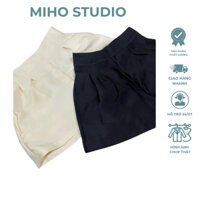 Quần short cạp cao tacta Miho Studio