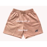 Quần Short Cầu Lông Nam Yonex Logo Hồng Xí Muội