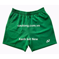 Quần Short Cầu Lông Nữ Yonex Logo Xanh Két New