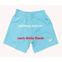 Quần Short Cầu Lông Nữ Yonex Logo Xanh Thiên Thanh