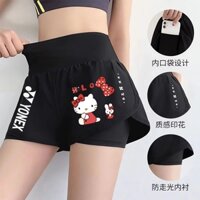 Quần short cầu lông YONEX mới hợp thời trang dành cho nữ nhẹ khô nhanh quần short thể thao tập luyện trẻ em