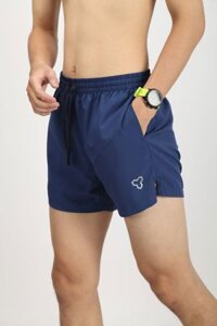 Quần Short Chạy Bộ Nam Motive Pocket SM207 - Màu Navy